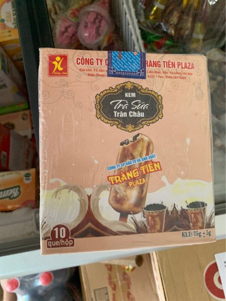 Kem trà sữa chân trâu