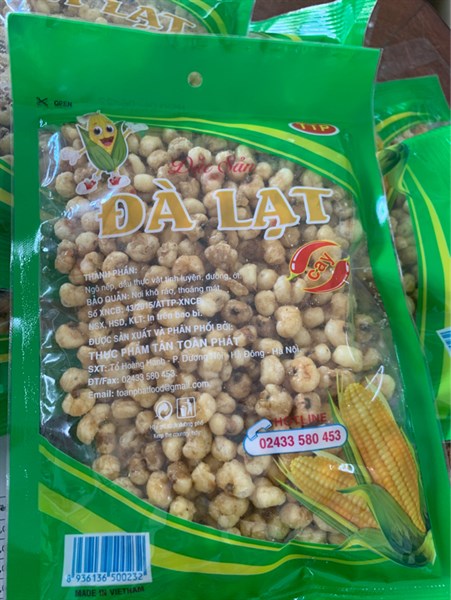 Ngô nếp sấy giòn