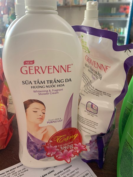 Sữa tắm Gervenne 900g