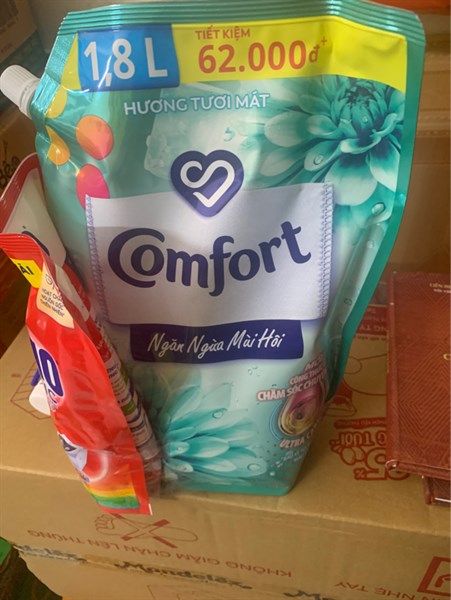 Comfor 1,8 lít hàng tặng nước giặt