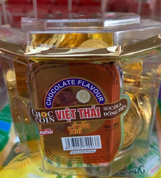 Kẹo socola đồng tiền