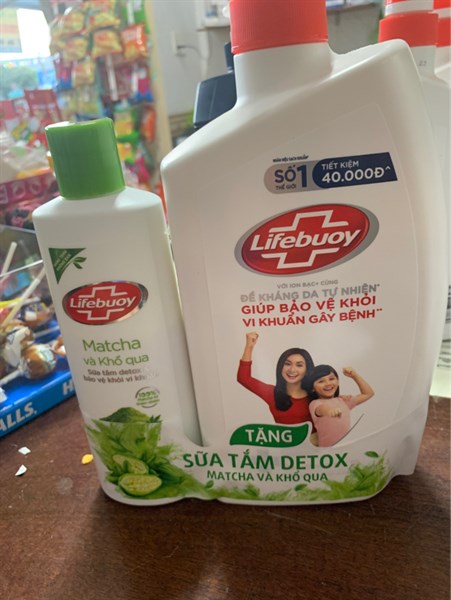 Sữa tắm lifebuoy tặng