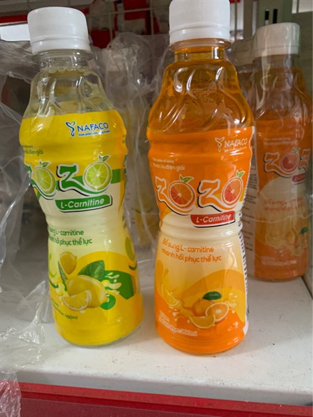 nước zozo cam