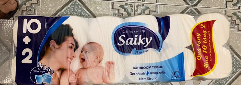 giấy vệ sinh Saiky