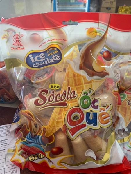 BÁNH ỐC QUẾ ĐỨC HẠNH SNOWBABY VANI SOCOLA GÓI 300G