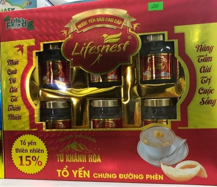 YẾN SÀO CAO CẤP CHƯNG ĐƯỜNG PHÈN 6LỌ