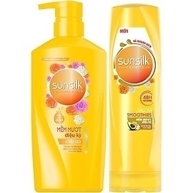 COMBO DẦU GỘI SUNSILK MỀM MƯỢT DIỆU KỲ 650G VÀ DẦU XẢ SUNSILK MỀM MƯỢT DIỆU KỲ 140G