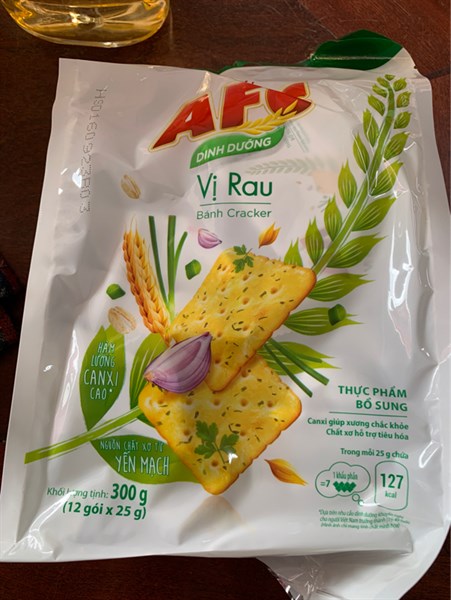 BÁNH KINH ĐÔ DINH DƯỠNG AFC VỊ LÚA RAU TÚI 300G