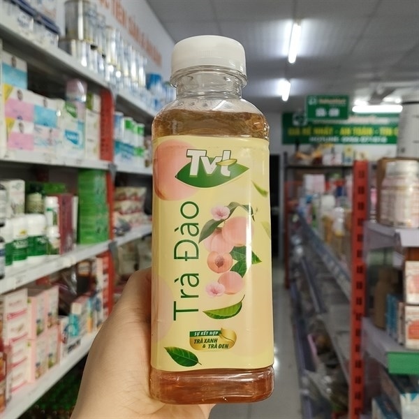 Trà Đào Biba Bibo Chai 470ml