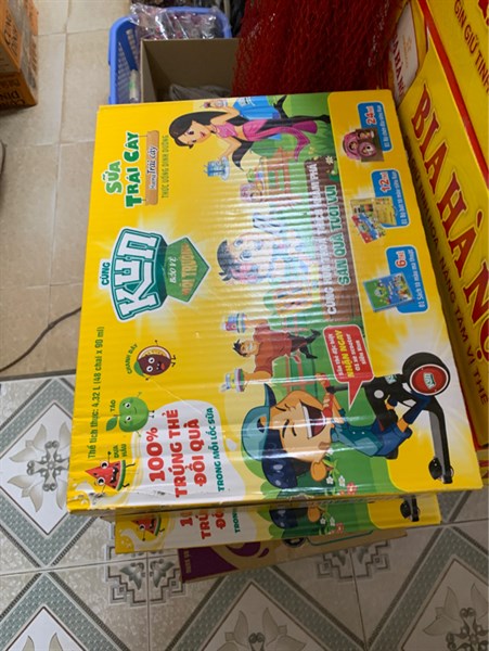 Thùng kun lọ vị trái cây nhiệt đới