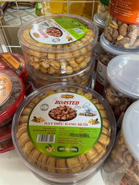 Hạt điều bọc vỏ