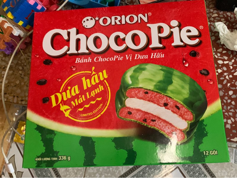 Bánh chocoPia Dưa Hấu