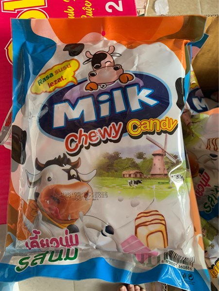 Kẹo bò sữa gói bé