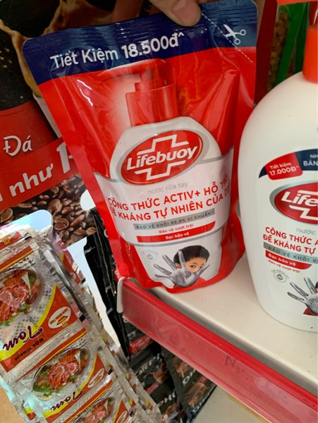 Nước rửa tay laboy