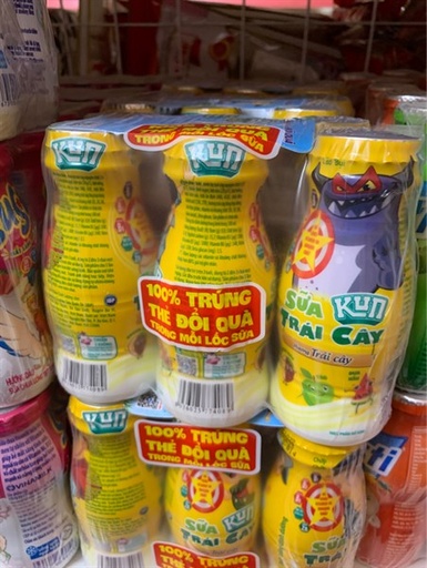 [8936025774089] Sữa trái cây lọ kun vị trái cây