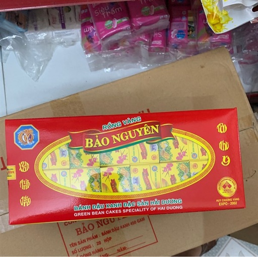 [8935046350180] Bánh đậu xanh Bảo Nguyên