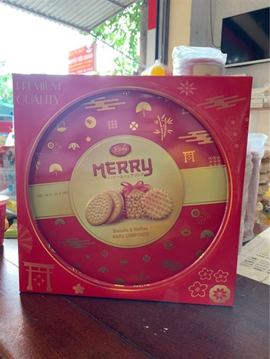 [8938532962102] bánh quy hộp sắt Richy