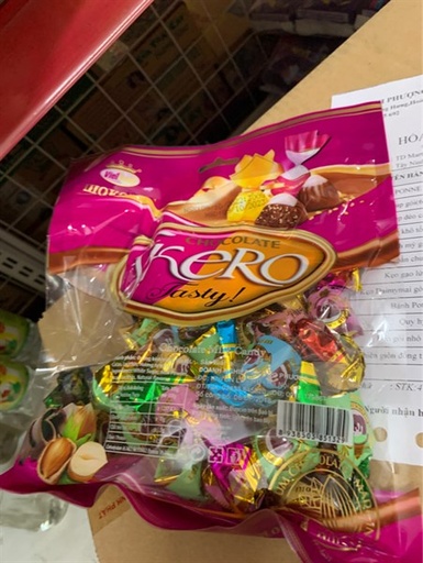 [8938503851329] Kẹo socola xoắn chuông 300g