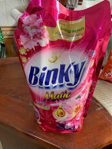 [8935125819713] Nước giặt binky hồng