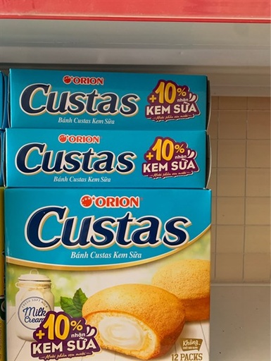 [8936036024647] Bánh trứng Custas