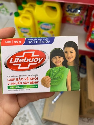 [8934868145226] Xà phòng tắm lifebuoy khổ hoa