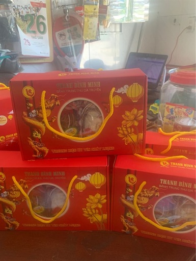 [SP000733] Bánh hộp đôi ( 1 nướng , 1 dẻo )