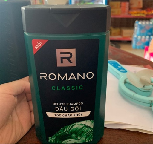 [8935212810869] Dầu gội romado chai nhỡ 380g