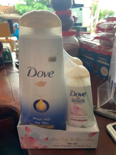 [8934868157540] Dầu gội Dove cặp bé