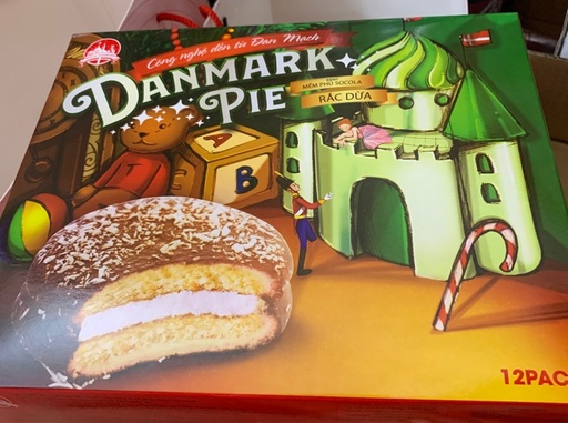 [8936152694243] Bánh socola rắc dừa Bảo Hưng