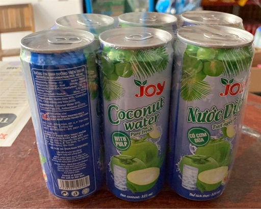[8938527592062] Nước dừa lon 325ml có thịt