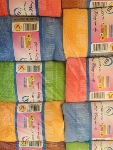 [8936153800513] KHĂN MẶT BÔNG CAO CẤP HOAKOYO NHỎ ( 10k)