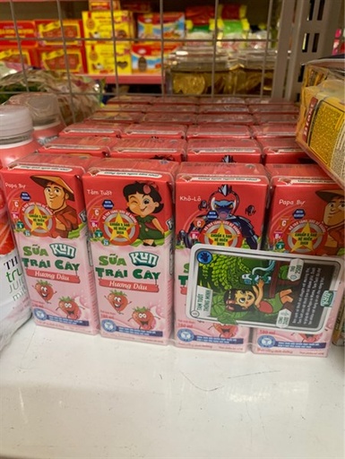 [8936025773174] Sữa kun trái cây dâu