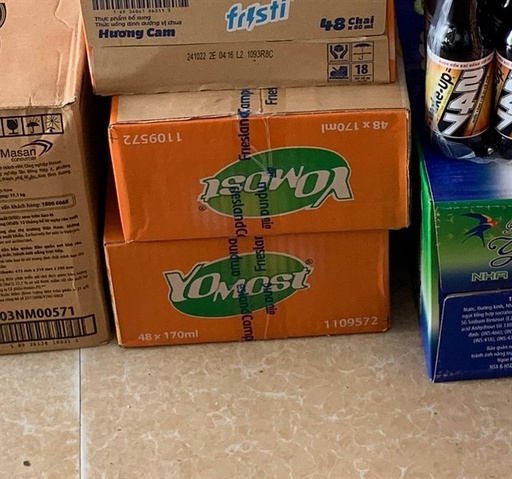 [SP000663] Thùng sữa YOMOST VỊ CAM
