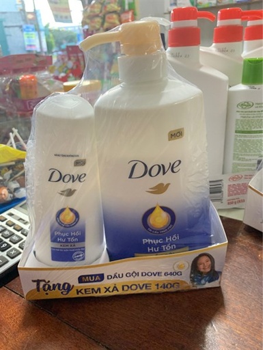 [8934868160717] Dầu gội dove tặng xả1