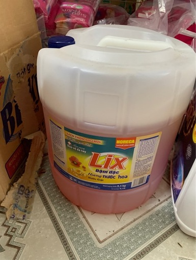 [8934669241288] Nước giặt LIX Hương nước hoa 9,5 lít