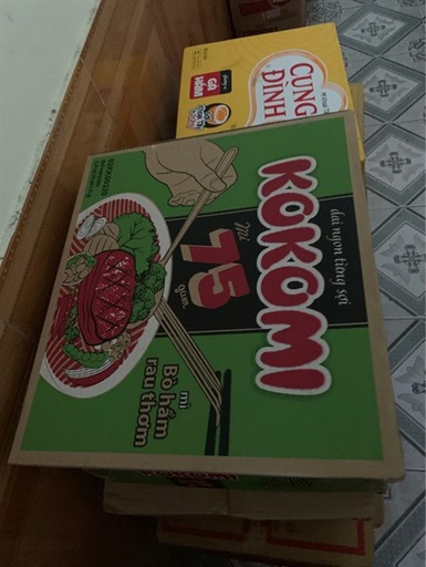 [SP000638] Thùng mì tôm kokomi ĐẠI XANH