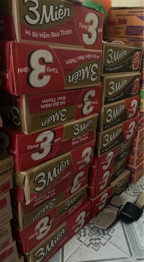 [SP000631] Thùng mì ba miền ( rau thơm và chua cay )