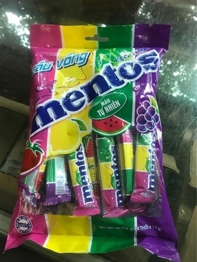 [8935001718123] KẸO MENTOS CẦU VỒNG MÀU
