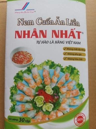 [8938524096136] NEM CUỐN ĂN LIỀN NHÂN NHẤT 30 TẬP