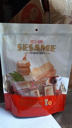 [8938501670175] KM- KẸO VỪNG SESAME MINH HOÀNG GIA -20G/1T
